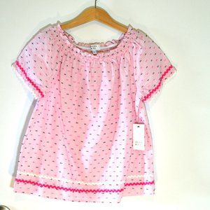 Crown & Ivy pink bow top